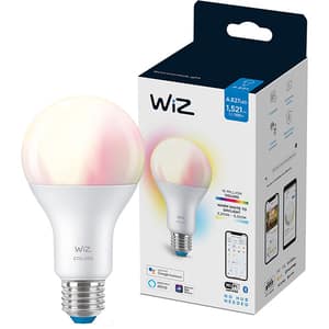 Bec LED Smart WIZ Colors, E27, 13W, 1521lm, Wi-Fi, lumina variabila, compatibil Alexa, Google Assistant