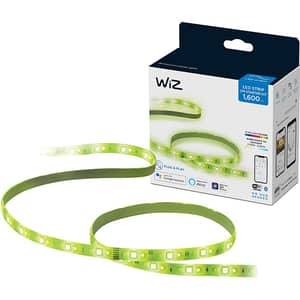 Banda LED Smart WIZ Starter Kit, Wi-Fi, LED RGB, 20W, 1600lm, 2m