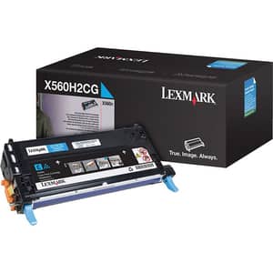 Toner original LEXMARK XL X560H2CG cyan 10K X560N, cyan