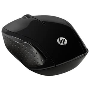 Mouse Wireless HP 200, 1000 dpi, negru