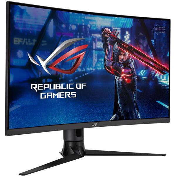 Monitor Gaming LED VA ASUS ROG Strix XG32VC, 31.5", WQHD, 170Hz, FreeSync Premium, HDR10, negru