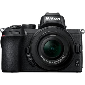 Aparat foto Mirrorless NIKON Z 50, 21.5 MP, Wi-Fi, negru + Obiectiv 16-50 mm VR