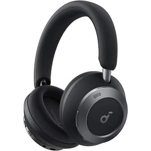 Casti ANKER SoundCore Space One Pro, Bluetooth, Over-ear, Microfon, Noise Cancelling, negru
