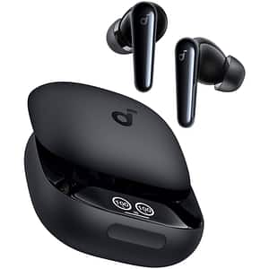 Casti ANKER SoundCore Liberty 4 Pro, True Wireless, Bluetooth, In-ear, Microfon, Noise Cancelling, negru