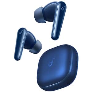 Casti ANKER SoundCore Liberty 5, True Wireless, Bluetooth, In-ear, Microfon, Noise Cancelling, albastru