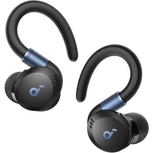Casti ANKER Soundcore Sport X20, True Wireless, Bluetooth, In-ear, Microfon, Noise Cancelling, negru