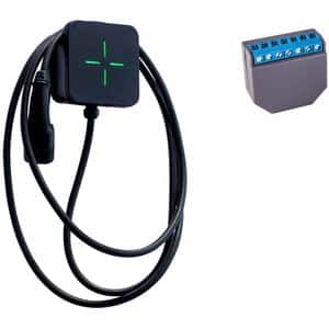 Statie incarcare masini electrice LEKTRI.CO One EM, monofazat 7.4kW, 32A, Type 2, cablu 5m, Wi-Fi, negru
