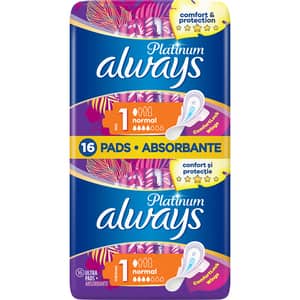 Absorbante ALWAYS Duo Platinum Size 1, 16buc