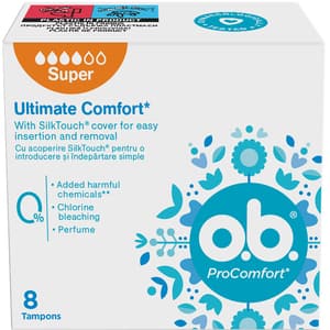 Tampoane OB Procomfort Super, 8buc
