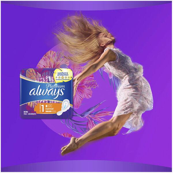 Absorbante ALWAYS Platinum Normal, 30buc