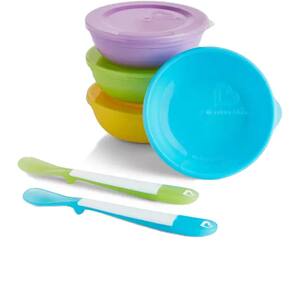 Set de hranire MUNCHKIN Love a Bowls 012106, 4 luni+, 6 piese, multicolor