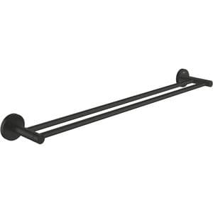 Suport prosop dublu GROHE Essentials 1024732430, 60 cm, negru
