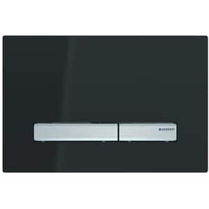 Clapeta actionare GEBERIT Sigma 50 115788DW2, dubla actionare, negru-crom
