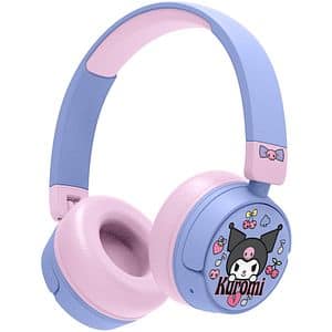 Casti pentru copii OTL Pokemon Kuromi, Bluetooth, On-ear, Microfon, mov