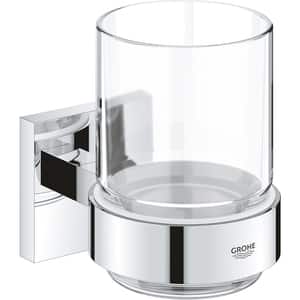 Pahar baie GROHE Start Cube 41097000, crom
