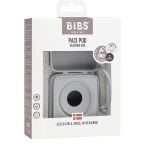 Cutie depozitare suzeta BIBS 4200223, 0 luni+, gri