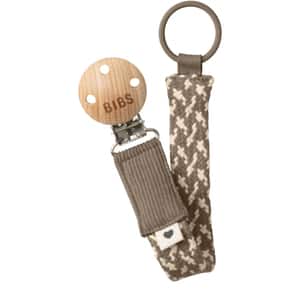 Lantisor suzeta BIBS 9401106, 0 luni+, bej-maro