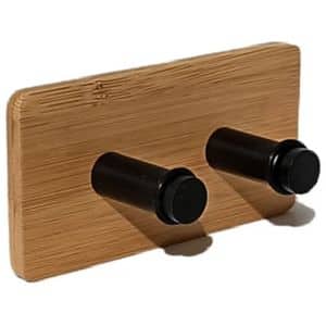 Agatatoare dubla BISK Plain 08053, maro-negru