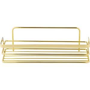 Etajera baie BISK Niagara 08350, 26 cm, auriu