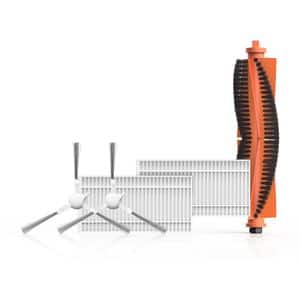 Kit accesorii aspirator EZVIZ CSRAKIT05: perie principala + 2 perii laterale + 2 filtre de inalta eficienta
