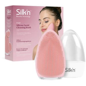 Dispozitiv de curatare faciala Silk'n Bright, roz