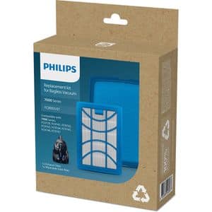 Kit filtre aspirator PHILIPS FC8003/01: Filtru admisie + Filtru evacuare 