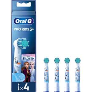 Rezerve periuta de dinti electrica pentru copii ORAL-B Pro Kids Frozen, 4buc