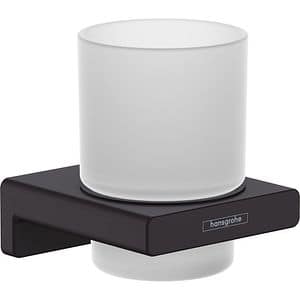Suport periuta dinti HANSGROHE Addstoris 41749670, 9.1 cm, negru