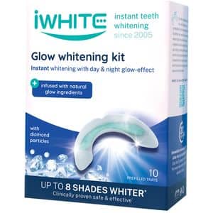 Kit pentru albirea dintilor IWHITE Glow, 10 x 0.8 g