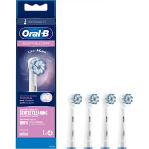Rezerve periuta de dinti electrica ORAL-B Sensitive Clean, 4buc
