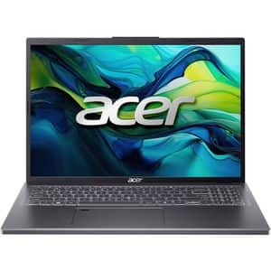 Laptop ACER Acer Aspire 16 A16-51GM-763G, Intel Core 7 150U pana la 5.4GHz, 16" WUXGA, 16GB, SSD 1TB, NVIDIA Geforce RTX 2050 4GB, Free DOS, Steel Gray