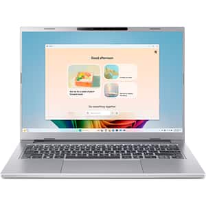 Laptop ACER Aspire 14 AI A14-53M-77M3, Intel Core Ultra 7 256V pana la 4.8GHz, 14" WUXGA, 16GB, SSD 512TB, Intel Arc 140V GPU, Windows 11 Home, Pure Silver