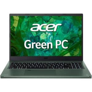 Laptop ACER Aspire Vero AV15-53P-39XW, Intel Core i3-1315U pana la 4.5GHz, 15.6" Full HD, 8GB, SSD 512GB, Intel UHD Graphics, Free DOS, Verde
