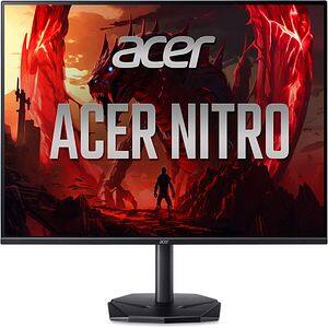 Monitor Gaming LED IPS ACER Nitro KG24FX , 23.8", Full HD, 240 Hz, AMD FreeSync Premium, HDR10, boxe, negru