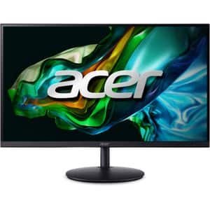 Monitor LED IPS ACER SH322QUA, 31.5", QHD, 75Hz, AMD FreeSync, Adaptive Sync, HDR10, negru