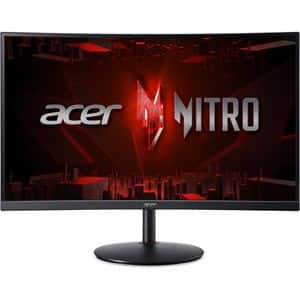 Monitor Gaming curbat VA LED ACER Nitro XZ271UP3, 27", QHD, 180Hz, AMD FreeSync Premium, HDR10, Boxe, negru