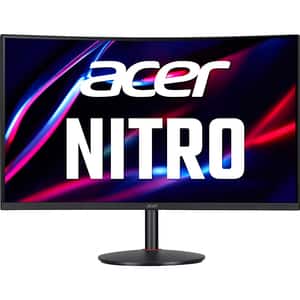 Monitor Gaming curbat LED VA ACER Nitro XZ322QUS, 31.5", WQHD, 165Hz, AMD FreeSync Premium, HDR400, negru