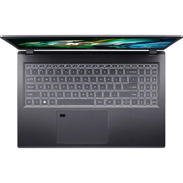 Laptop ACER Aspire 5 A515-48M, AMD Ryzen 5 7530U pana la 4.3GHz, 15.6" Full HD, 8GB, SSD 512GB, AMD Radeon Graphics, Free DOS, gri inchis