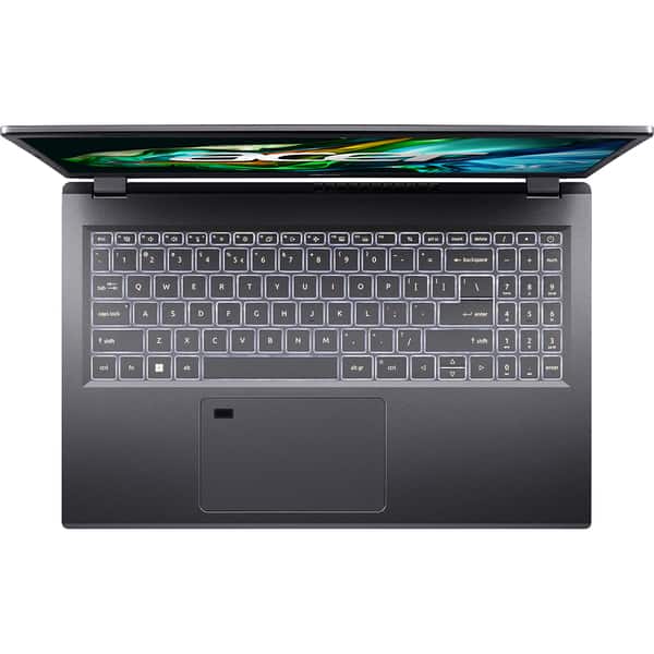 Laptop ACER Aspire 5 A515-58M-76ED, Intel Core i7-1355U pana la 5GHz, 15.6" Full HD, 32GB, SSD 1TB, Intel Iris Xe Graphics, Free Dos, gri
