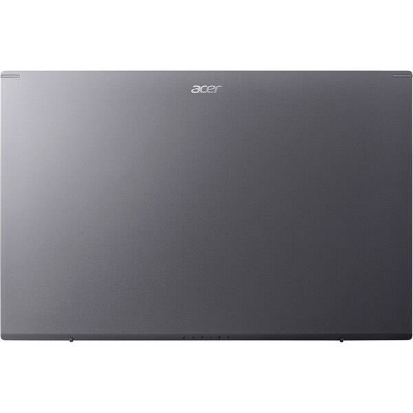 Laptop ACER Aspire 5 A517-53-511W, Intel Core i5-12450H pana la 4.4GHz, 17.3" Full HD, 16GB, SSD 512GB, Intel UHD Graphics, Free DOS, Steel Gray
