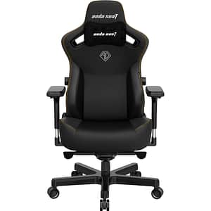 Scaun Gaming ANDA SEAT Kaiser 3 L, piele ecologica, negru