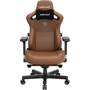 Scaun Gaming ANDA SEAT Kaiser 3 L, piele ecologica, maro