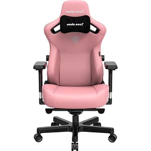 Scaun Gaming ANDA SEAT Kaiser 3 L, piele ecologica, roz