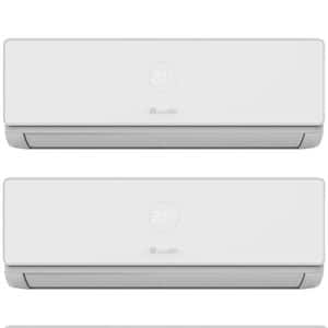Sistem aer conditionat pentru 2 incaperi BOSCH Climate 4000i, 9000/12000BTU, A++/A+, Inverter, Unitate externa 18000BTU, alb