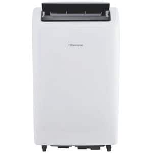 Aer conditionat portabil HISENSE APC09QC, 9000 BTU, A, Wi-Fi, Functie Dezumidificare, kit instalare inclus, alb