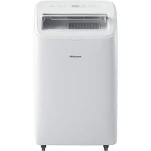 Aer conditionat portabil HISENSE APC12QC, 12000 BTU, A, Wi-Fi, Inverter, Functie Dezumidificare, kit instalare inclus, alb