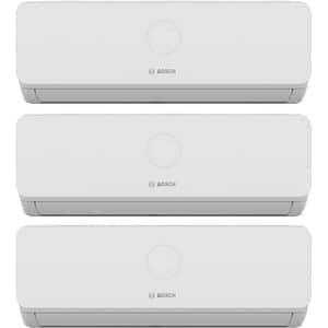 Sistem aer conditionat pentru 3 incaperi BOSCH Climate 3200i, 9000/9000/12000 BTU, A++/A+, Inverter, Unitate externa 27000 BTU, Afisaj, alb
