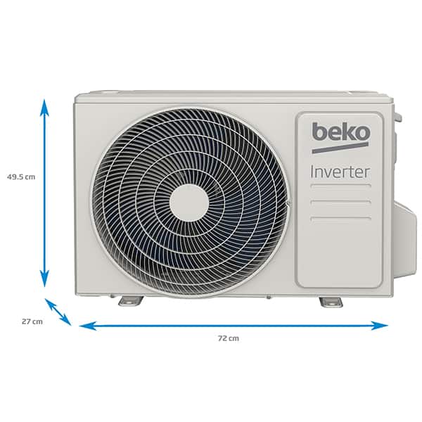 Aer conditionat BEKO BRHPG120, 12000 BTU, A++/A+, Inverter, Wi-Fi, kit instalare inclus, alb
