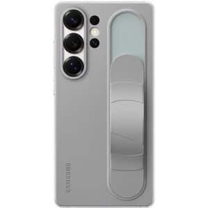 Husa telefon SAMSUNG Standing Grip Case pentru Galaxy S25 Ultra, EF-GS938CJEGWW, gri