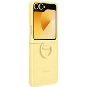 Husa telefon SAMSUNG Flipsuit Case pentru Galaxy Z Flip6, EF-PF741TYEGWW, Galben